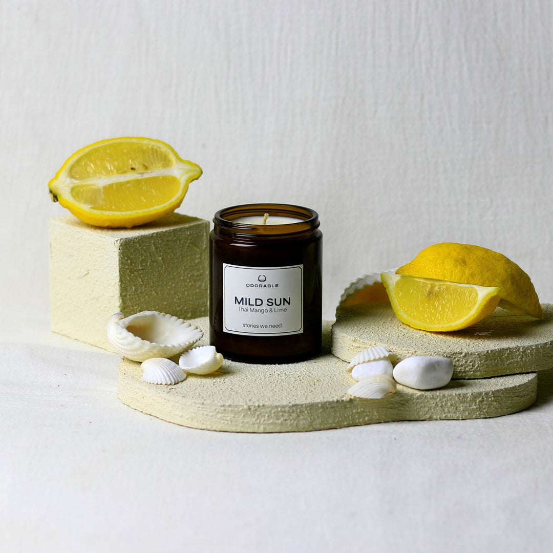 MILD SUN-scented candle