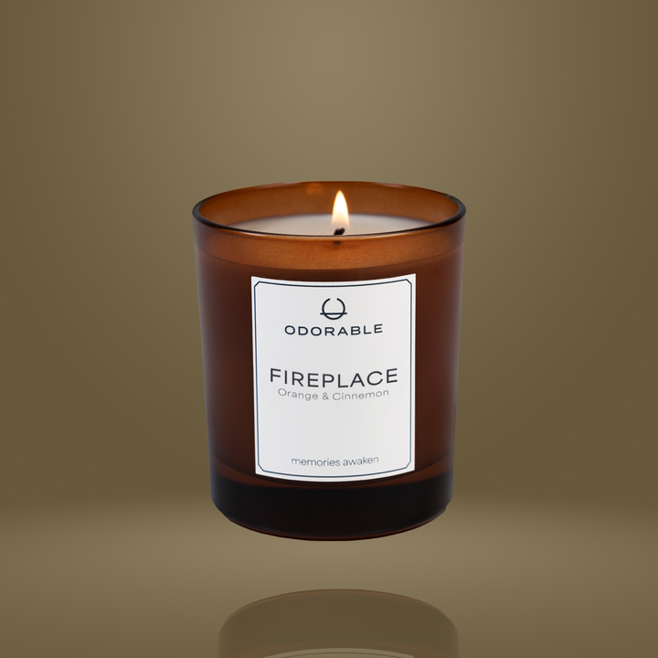 FIREPLACE- scented candle