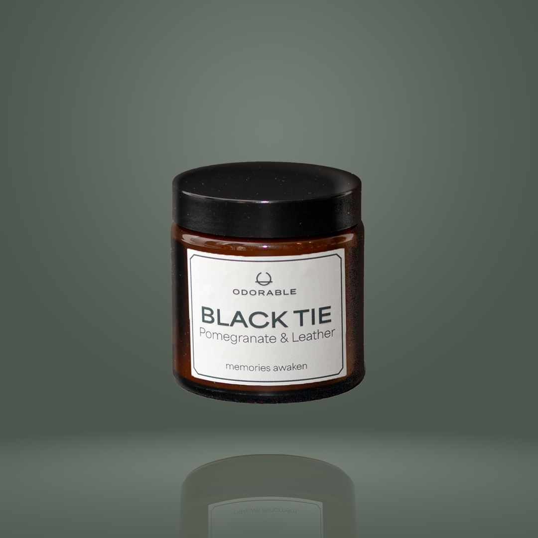 BLACK TIE- scented candle