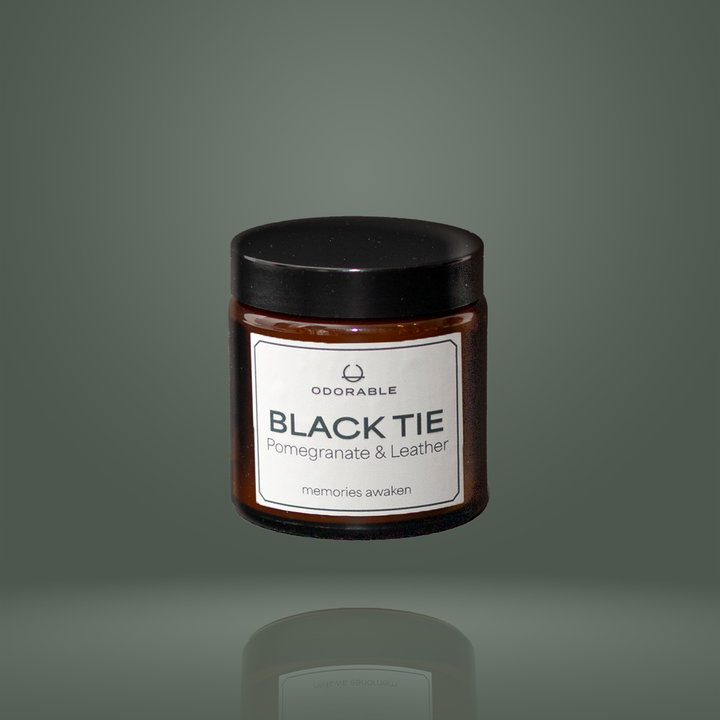 BLACK TIE- scented candle