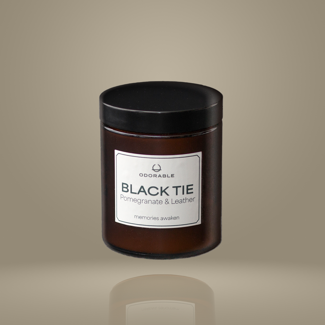 BLACK TIE- scented candle
