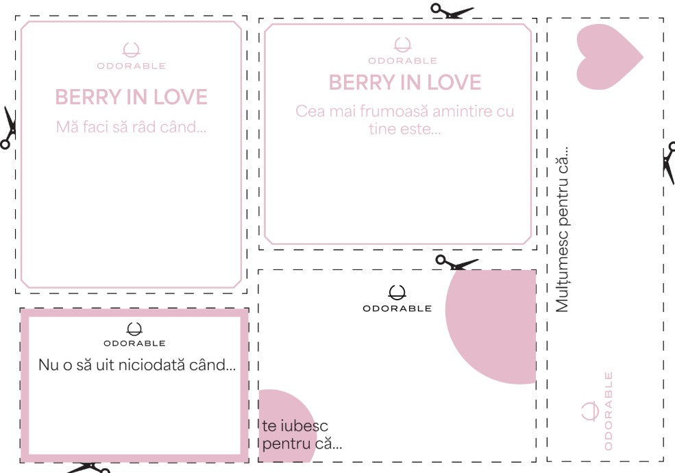 Lumânare parfumată BERRY IN LOVE