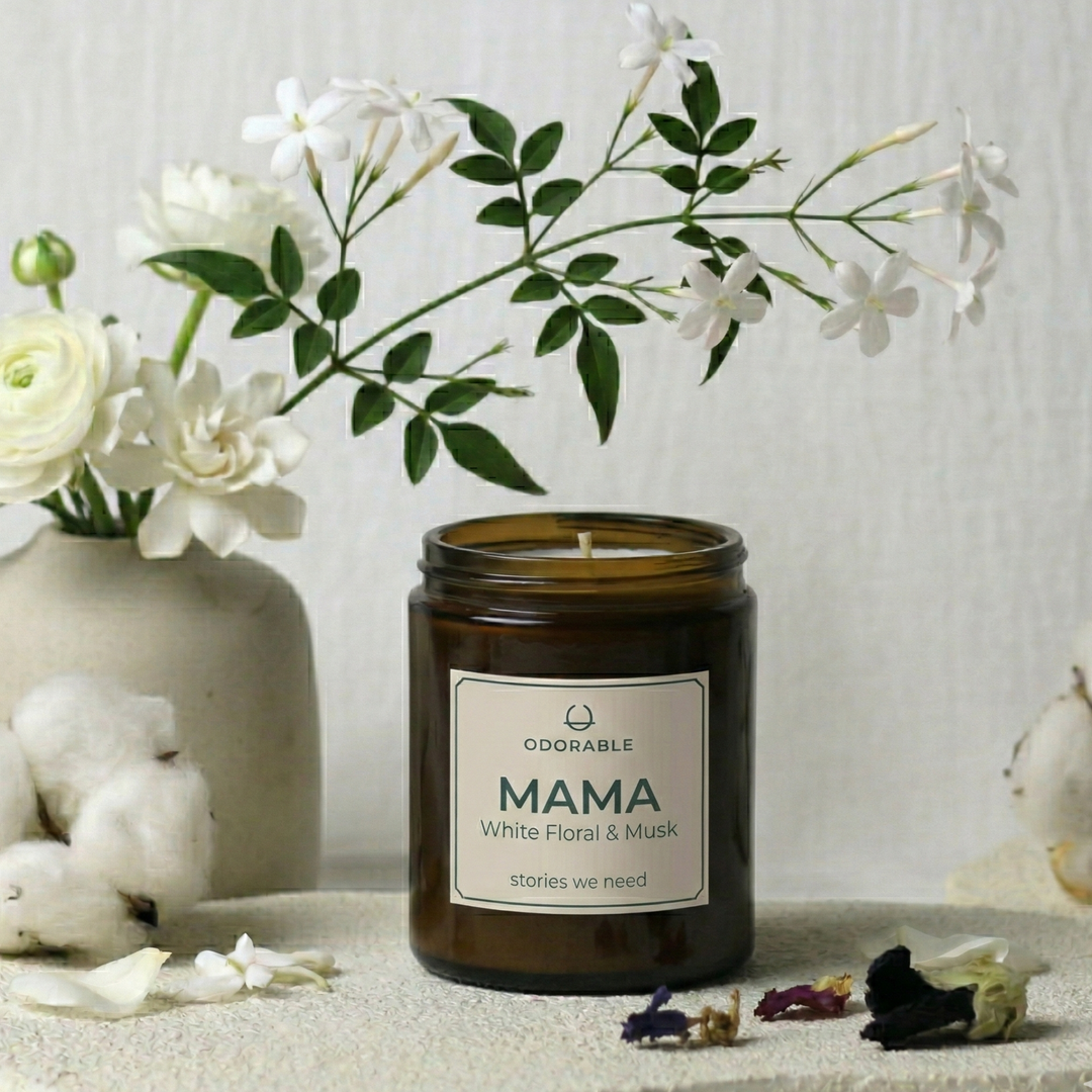 Lumânare parfumată cu MAMA