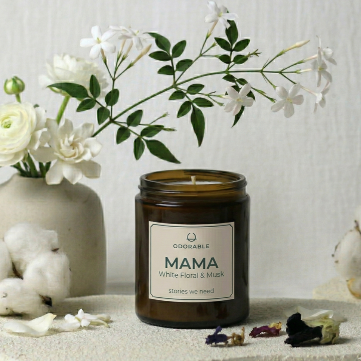 Lumânare parfumată cu MAMA