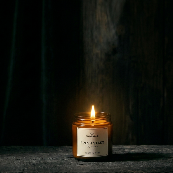 FRESH START-scented candle
