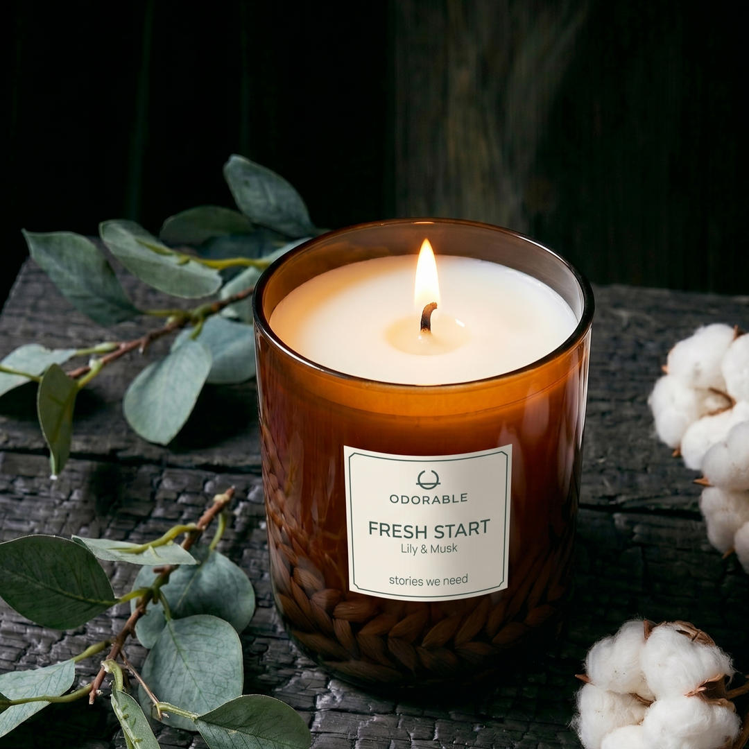 FRESH START-scented candle