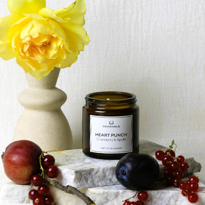 HEART PUNCH-scented candle