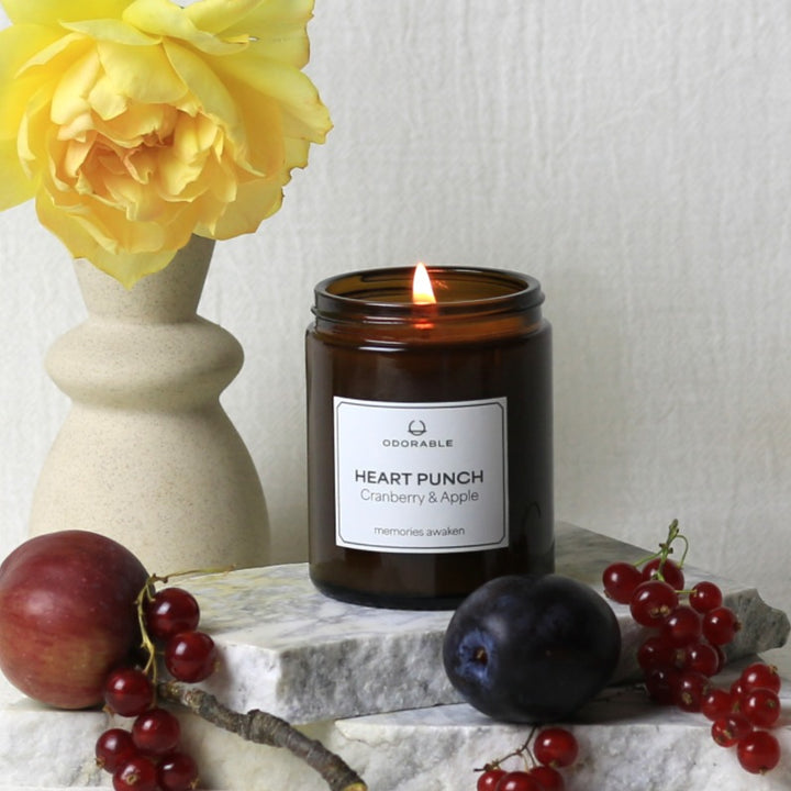 HEART PUNCH-scented candle