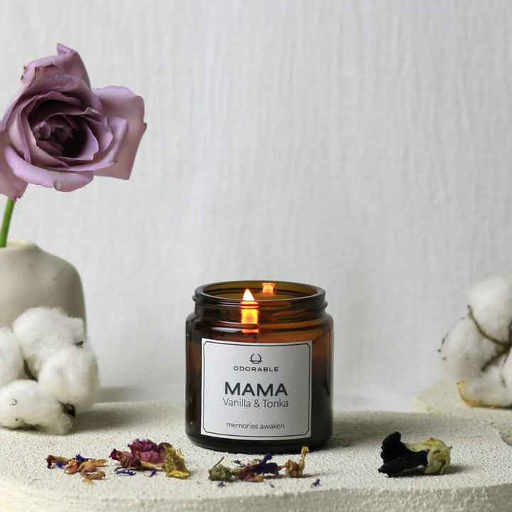 MAMA-scented candle