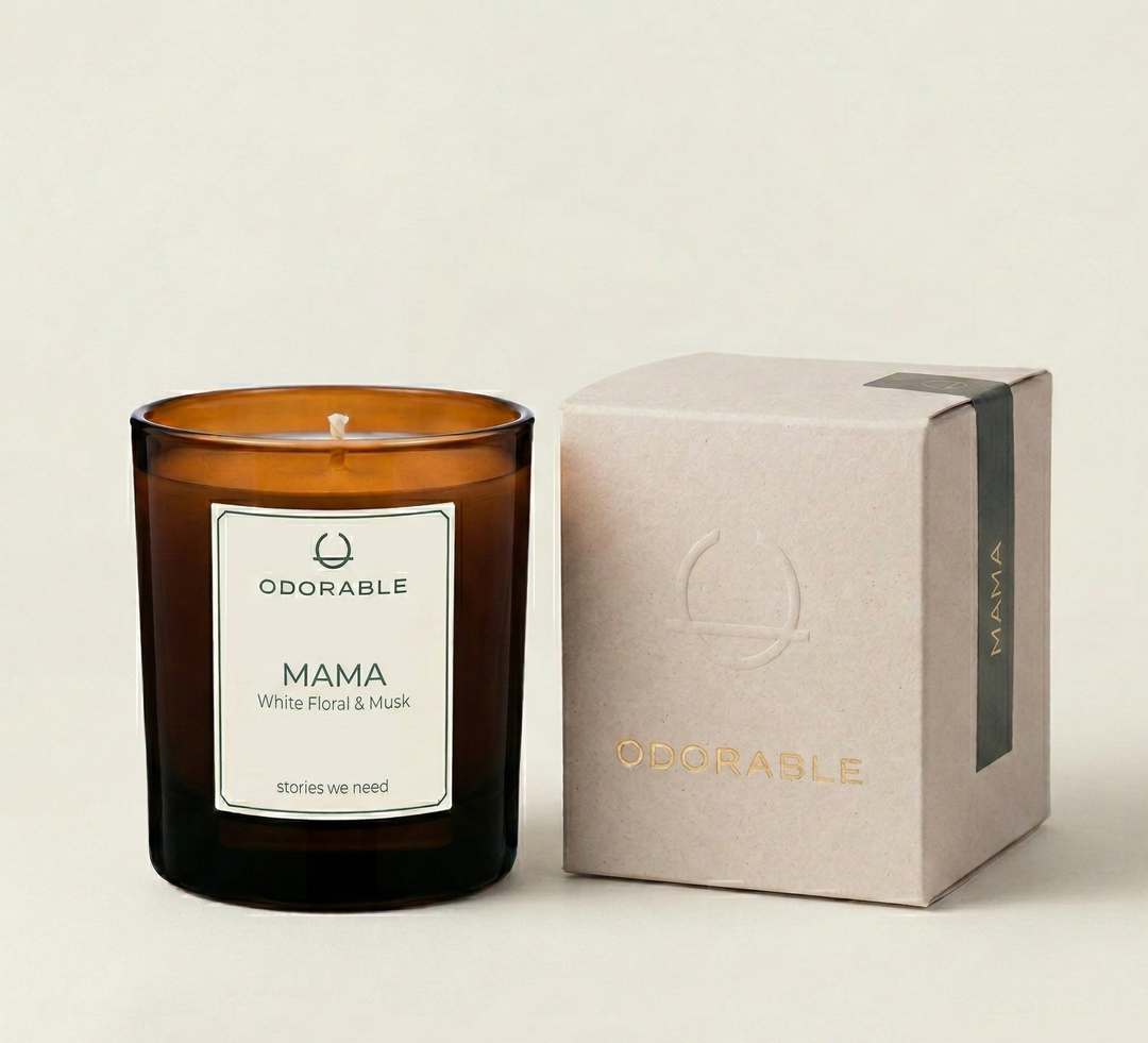 Lumânare parfumată cu MAMA